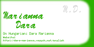 marianna dara business card